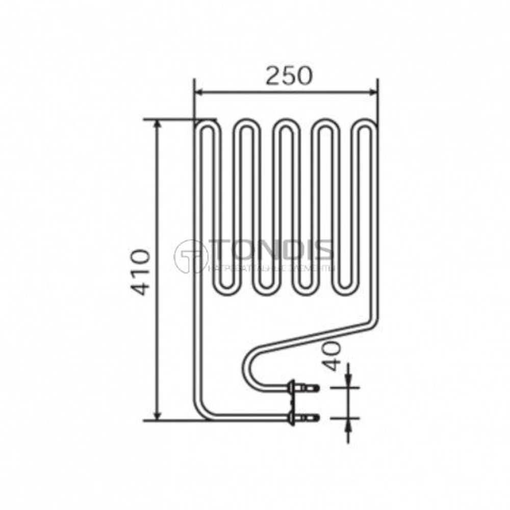 ТЭН Harvia ZSS-110 (1500 W, для печей Senator, Club, Elegance)