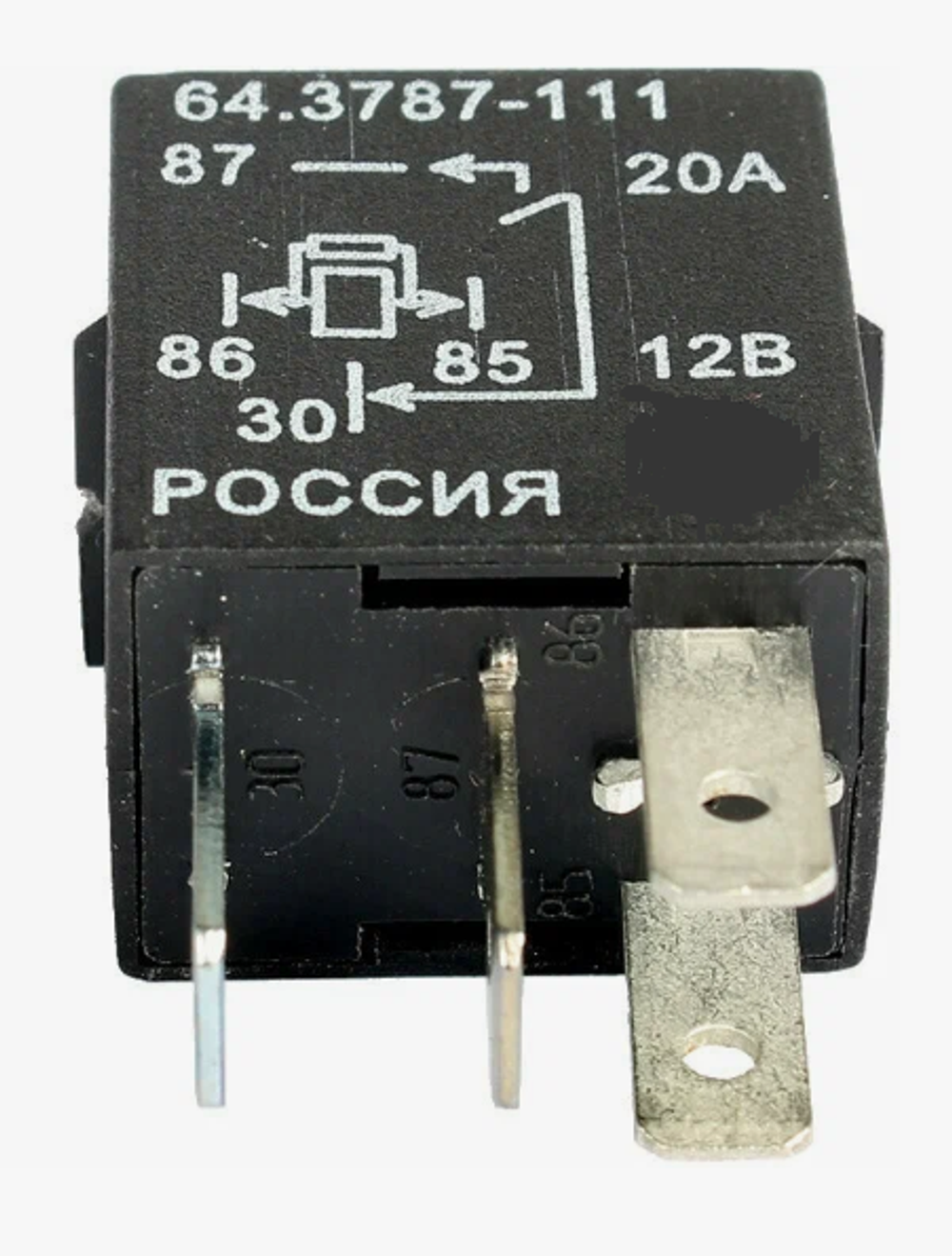 Реле 4-х конт  20А без уха 12V света 1118/Ланос micro АвтоПартнер #98.3747-111