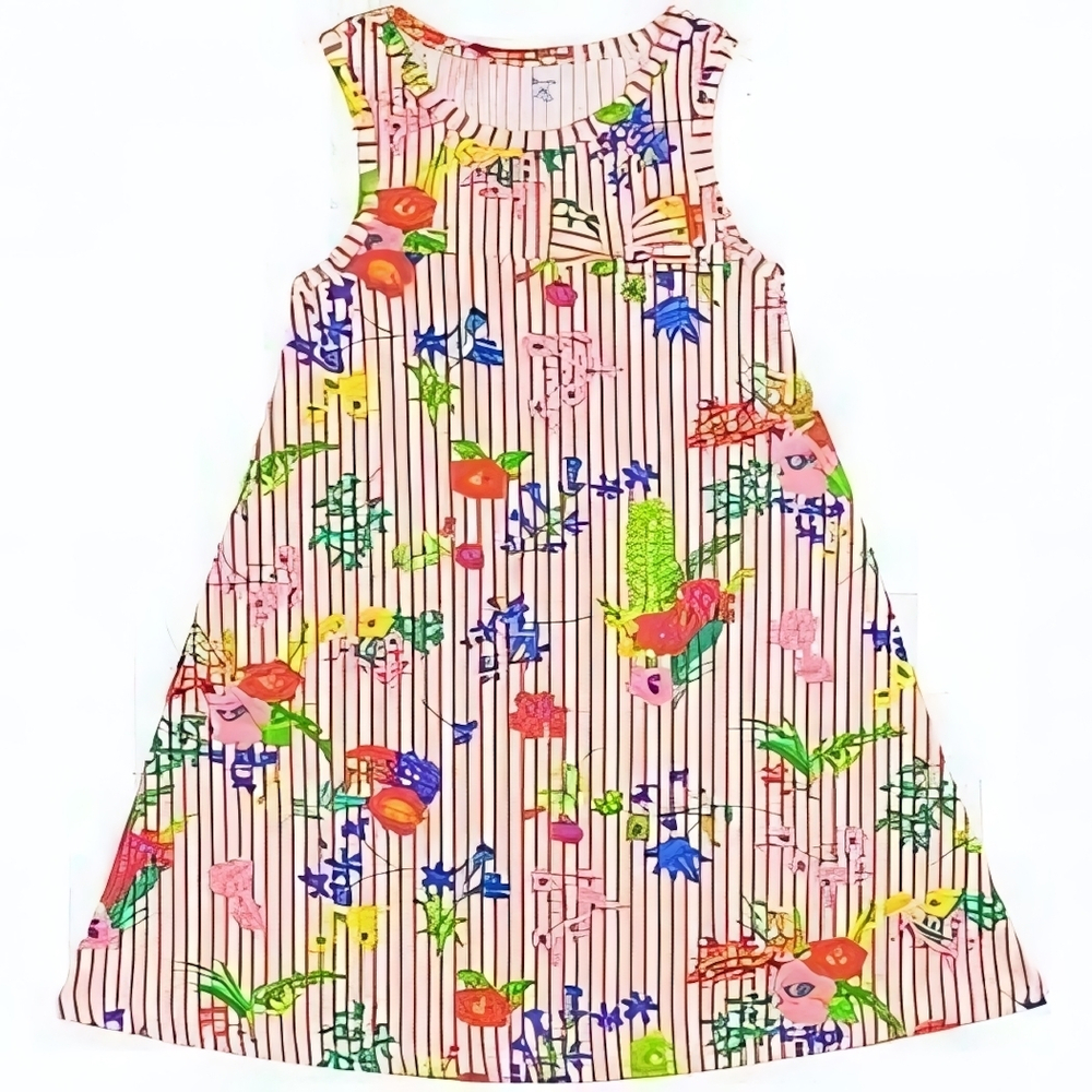 Платье кулирка 0778100102 р.104-110 (Юлла)