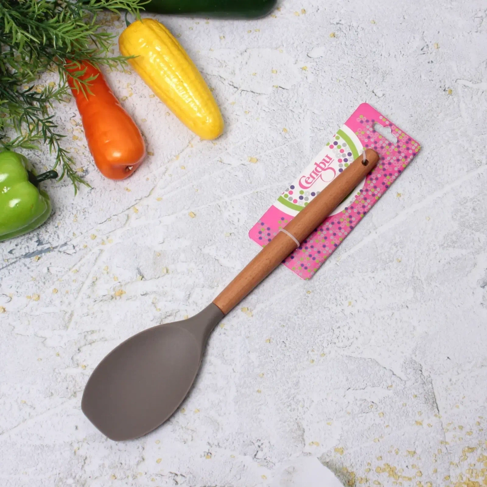 Лопатка кулинарная плоская силиконовая «Modern kitchen»