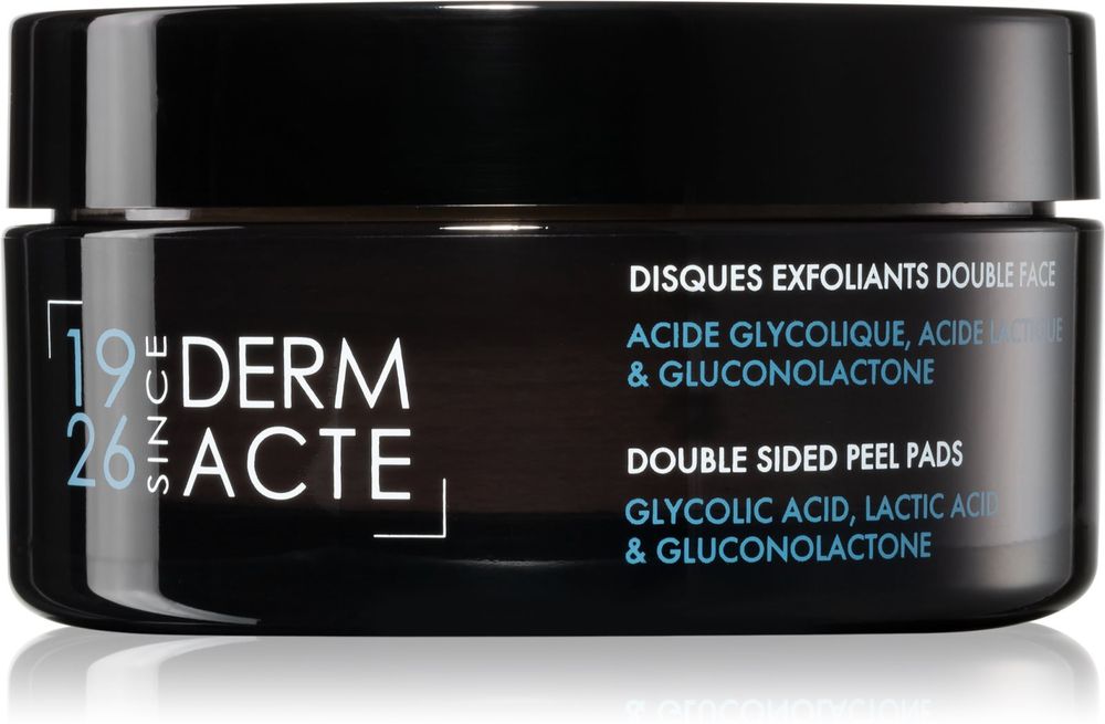 Academie Scientifique de Beaute Derm Acte - отшелушивающие подушечки для лица для всех типов кожи /  30 szt.   / GTIN 3145078030096