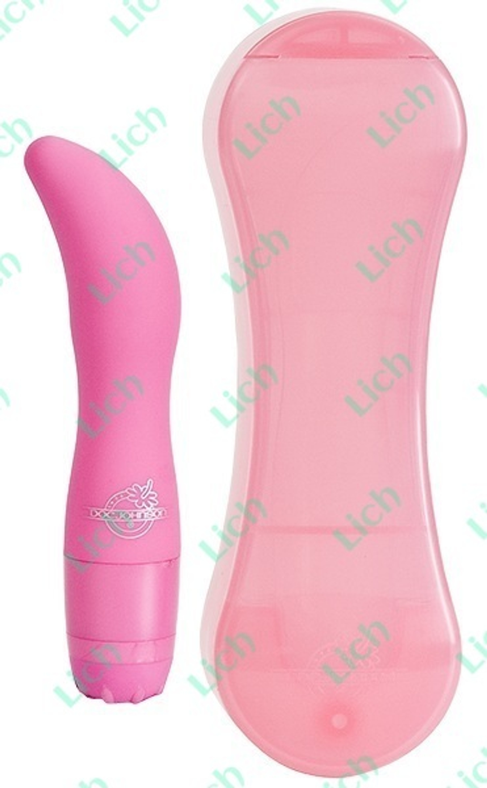 Розовый вибратор G-spot для стимуляции G-точки