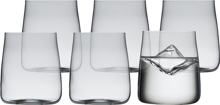 Набор 6 стаканов LyngbyGlas, Zero przezroczyste, 6 шт., хрусталь, прозрачный