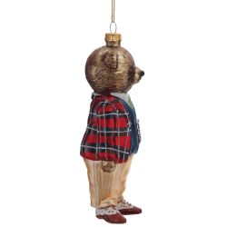 GAEM Украшение новогоднее "Медведь", L7,5 W6 H17 см