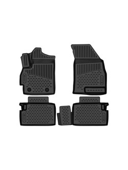 Коврики в салон для KAIYI X3, X3 PRO 2023 - 4шт. (полиуретан) ELEMENT3DAN0601210K