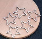 k053 Карабин 9мм с удлинительной цепочкой "сердце", нерж.сталь