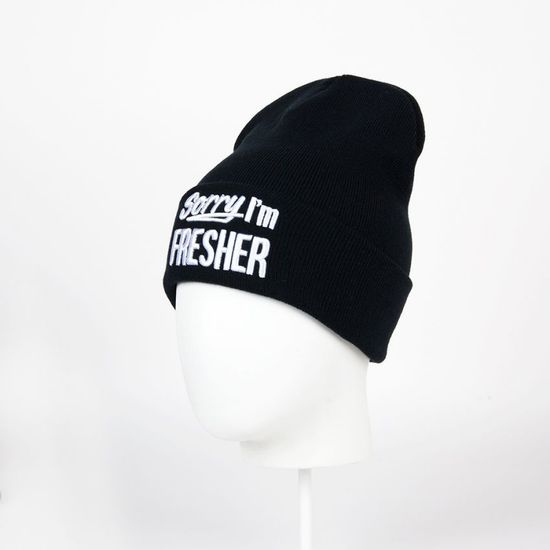 Шапка TRUESPIN Sorry Beanies BLACK