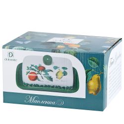 Масленка " " 17х12,5х8см (керамика) (подарочная упаковка)