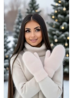 Варежки зимние теплые пушистые ангора