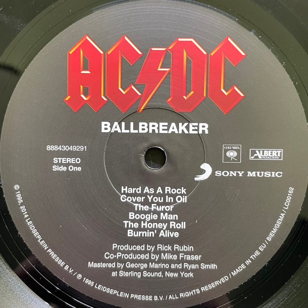 AC/DC ‎– Ballbreaker (Европа 2022г.)
