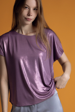 Джемпер женский 3256зпв, сиреневый #505Сир033256зпв