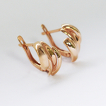 Серьги Волна