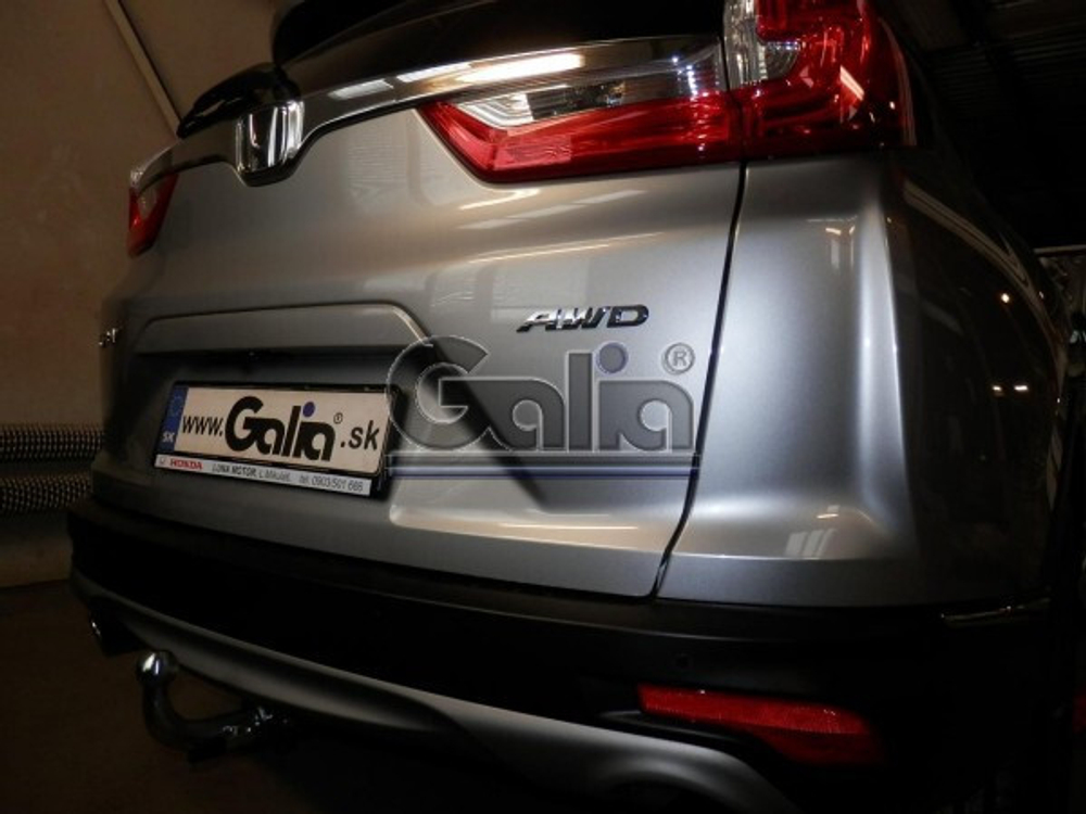 Фаркоп оцинкованный Galia H105A для Honda CR-V 2017-(паспорт и сертификат в комплекте)(без электрики)