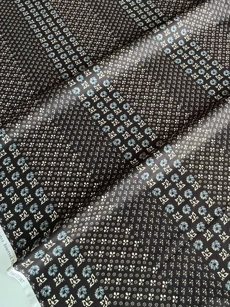 ЭТНО НАБИВКА НА ЧЕРОМ, ИМИТАЦИЯ, ПОЛОСКИ - 100% хлопок 3