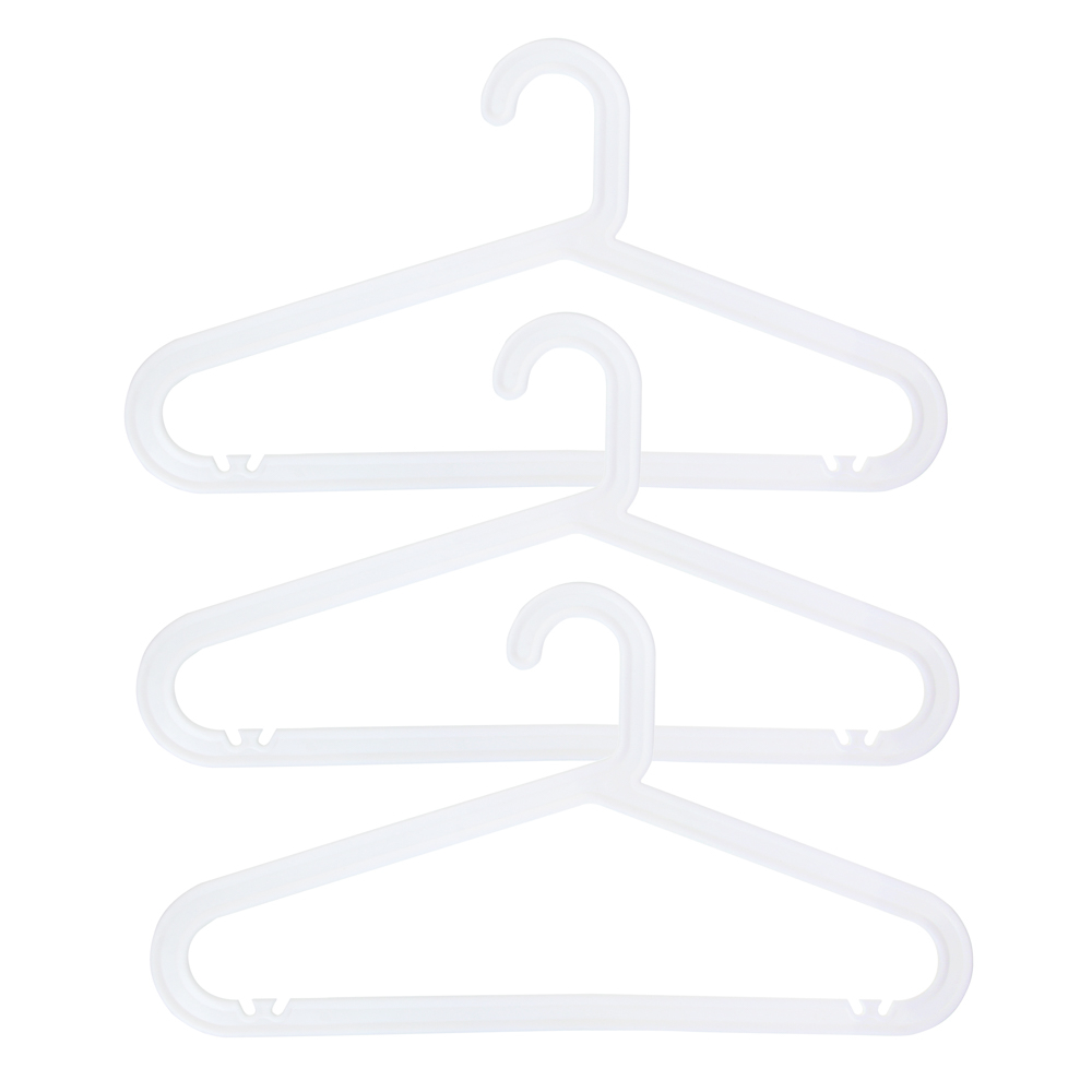 VETTA Набор вешалок, 3 шт, 41х23х0.5 см, пластик