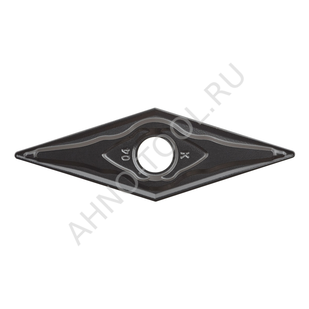 Пластина твердосплавная ISO VNMG160404-PMA ACP10E AHNO по стали, чистовая