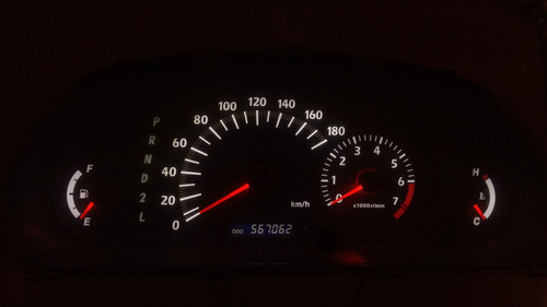 Светодиодная плата для панели приборов Toyota Town Ace Hoah, кузов Sr50 (индивидуальный заказ по цветам)