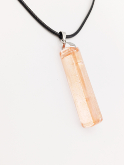 Кулон прозрачный кристалл