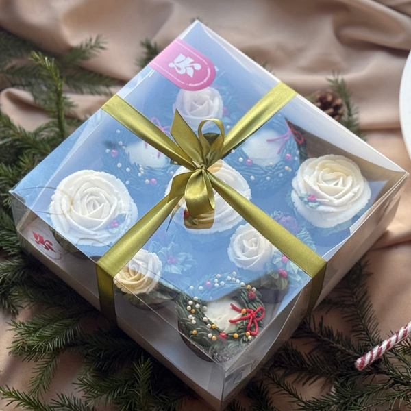 Зимняя коллекция шоколадных горшочков · набор из 9 шт