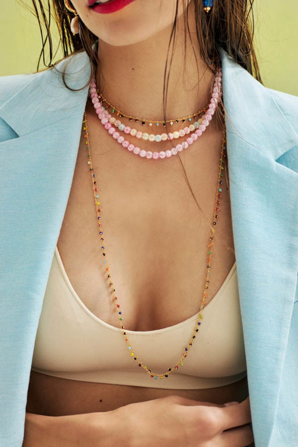 Цепь с элементами эмали А