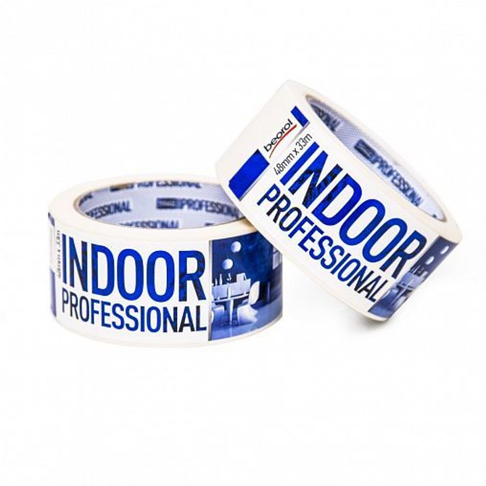 СКОТЧ МАЛЯРНЫЙ "PROFESSIONAL" 48 ММ Х 33 М (1/36) "BEOROL"