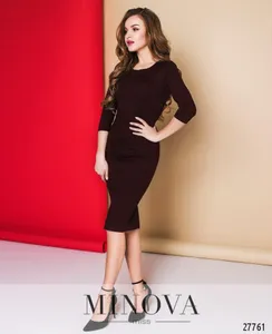 Платье 1017-марсала Minova