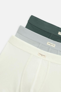 ZARA НАБОР ИЗ ТРЕХ ТРУСОВ-БОКСЕРОВ SOFT, РАЗНОЦВЕТНЫЙ