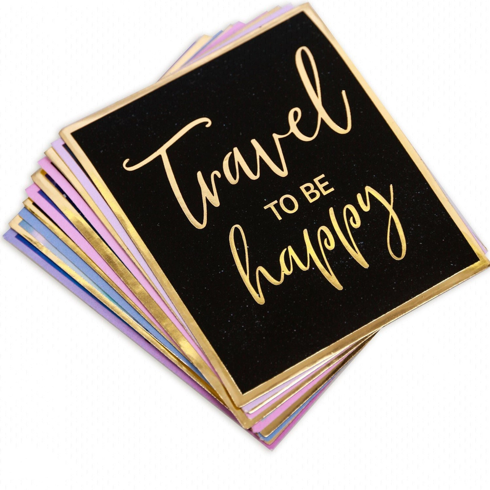 Наклейки-стикеры, набор,с фольгированием «Поверь в свою мечту», 7 х 6 см