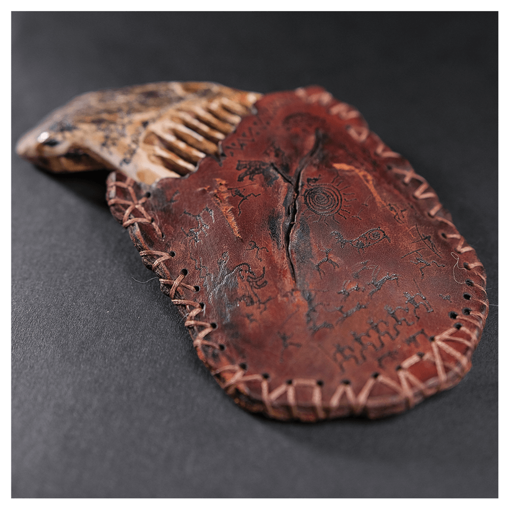 Гребень из рога «Бородочес Мазая»