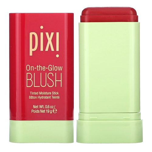 Pixi Beauty, On-the-Glow, увлажняющие румяна в стике, оттенок красный, 19 г (0,6 унции)