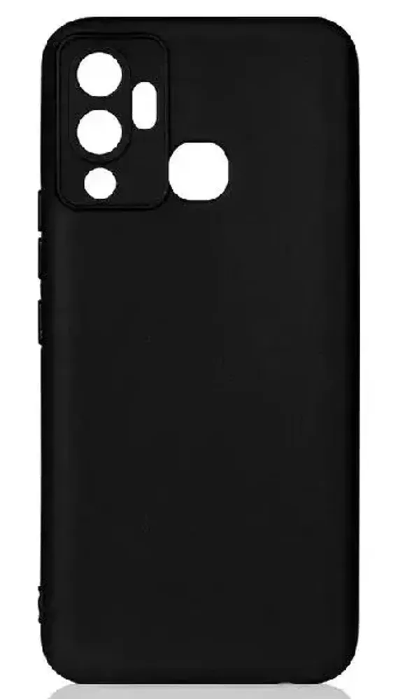 Силиконовый чехол для Infinix Hot 12 Play black DF