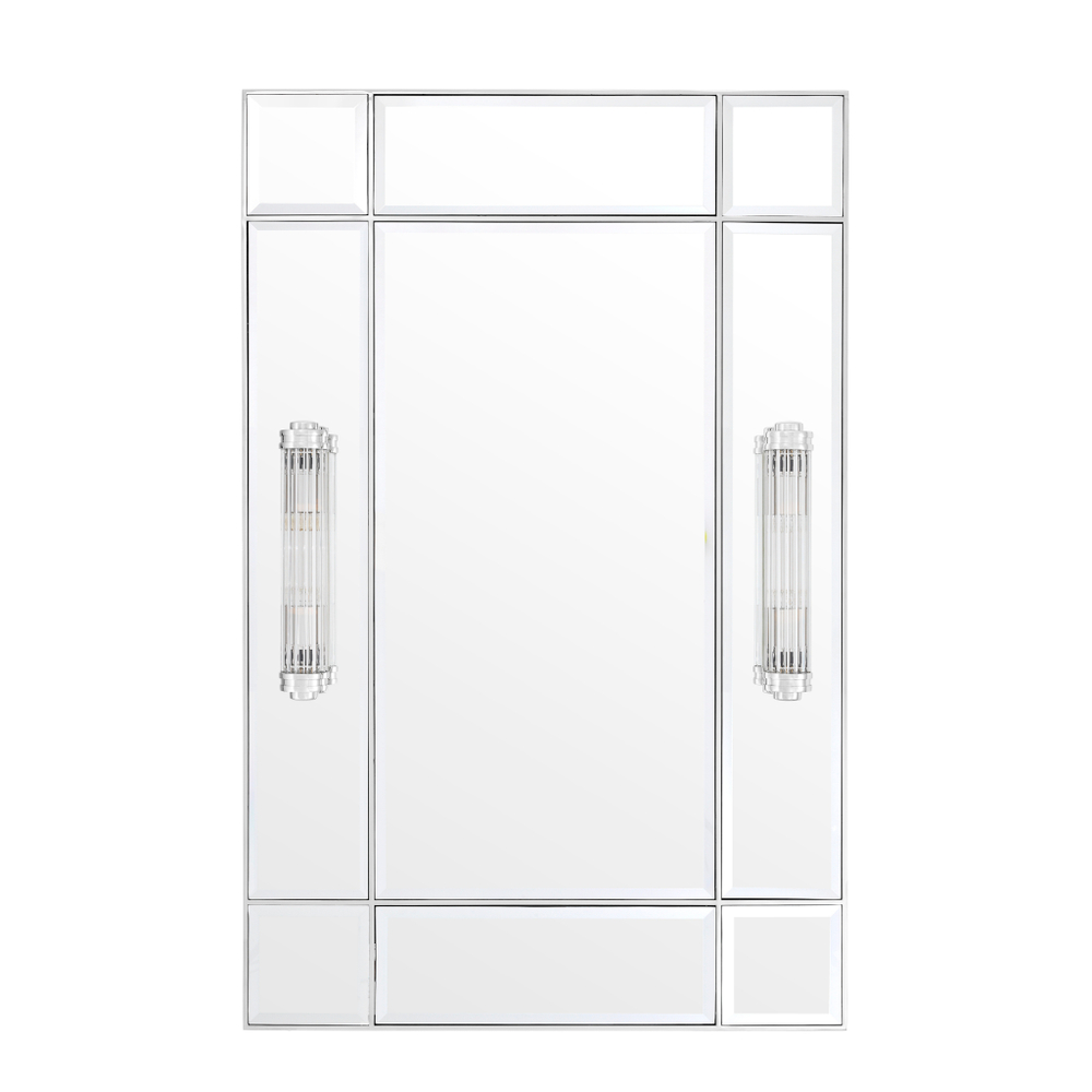 Зеркало с бра Mirror Beaumont with light арт.112174