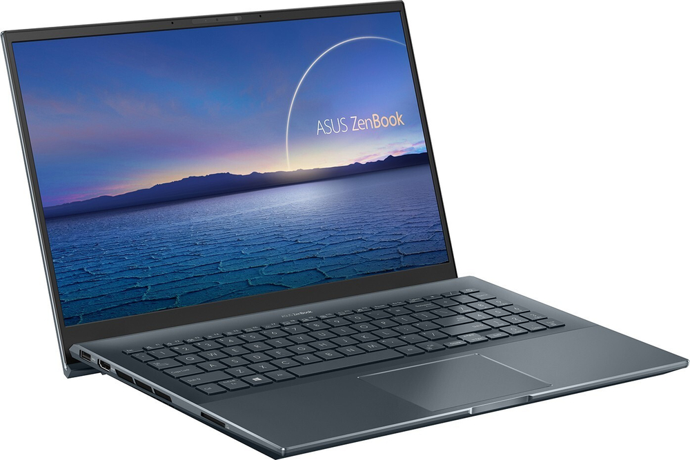 Ноутбук Asus Zenbook 15 Pro UX535LI-E2259T Pine Grey Core i5-10300H/8G/512G SSD/15,6; UHD OLED (3840x2160) Touch/NV GTX1650Ti 4G/WiFi/BT/Win10