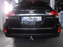 Фаркоп оцинкованный Galia S102C для Subaru Outback 2009-2015(паспорт и сертификат в комплекте)(без электрики)