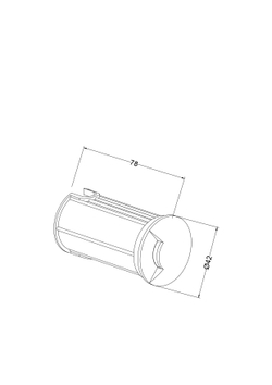 Уличный встраиваемый светильник Outdoor O044DL-L1S3K