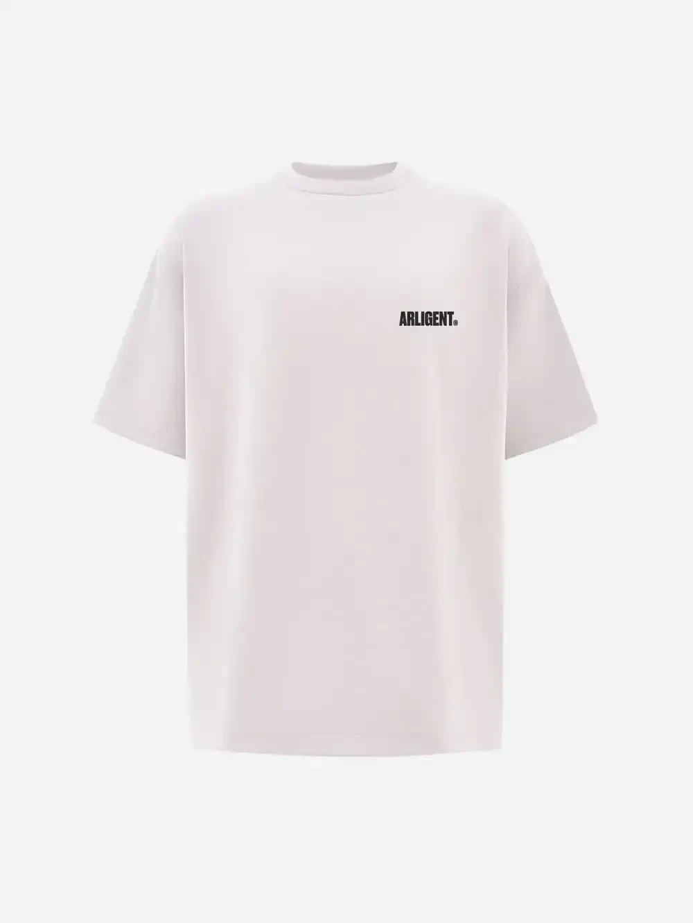 Футболка оверсайз из хлопка черная