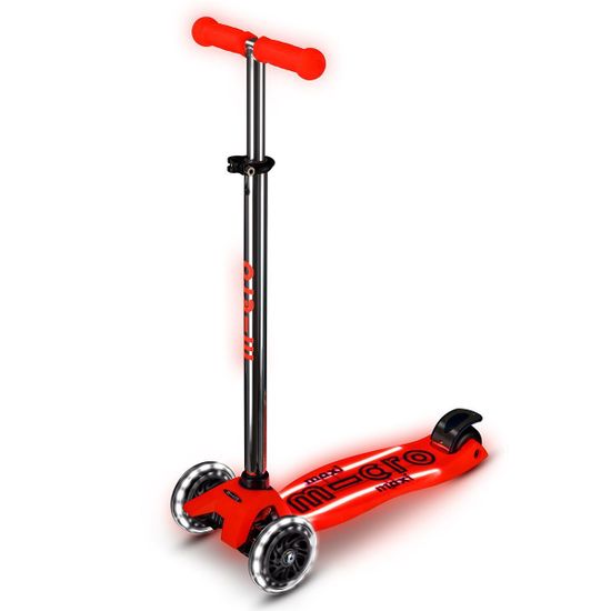 Самокат Самокат Maxi Micro Deluxe Glow Plus LED