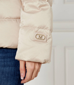 Пуховая куртка JASTIN Marciano Guess - бежевый(4BGL14 7187A)