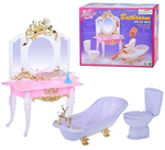 Мебель для кукол "Ванная комната" 258757