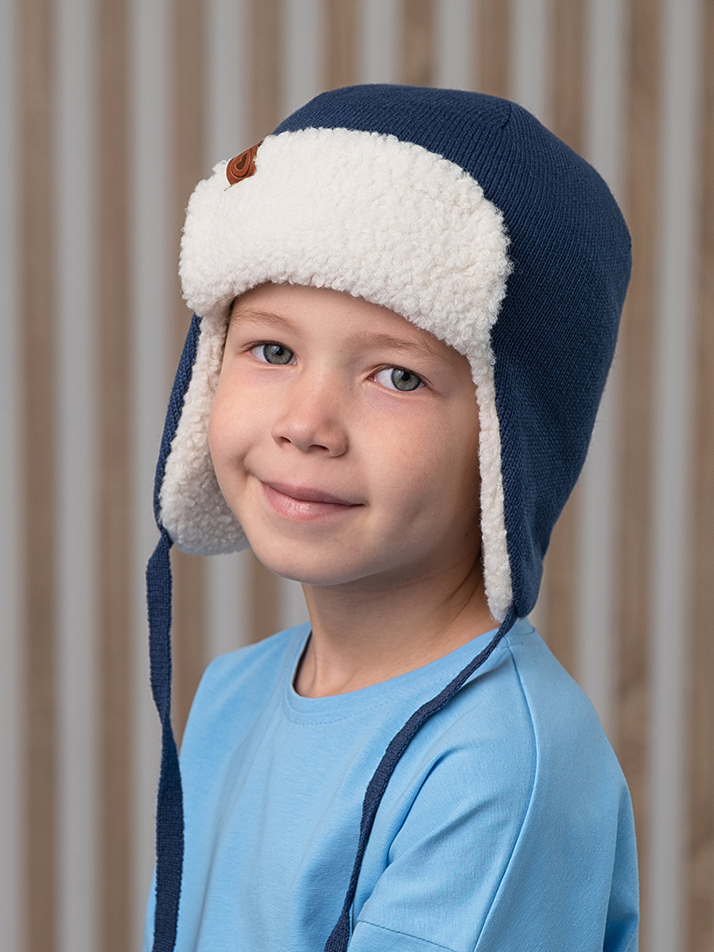 Шапка зимняя вязаная (Гроза) ТОКИ