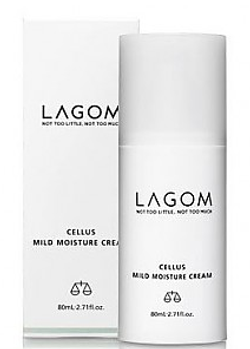 LAGOM Cellus Mild Moisture Cream мягкий увлажняющий крем 80мл