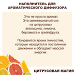 ЦИТРУСОВАЯ МАГИЯ - Наполнитель для ароматического диффузора
