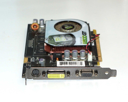 Видеокарта XFX GeForce 8500 GT 1GB DDR2 TV DVI PCI-E