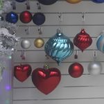 елочная игрушка на большую елку - сердце