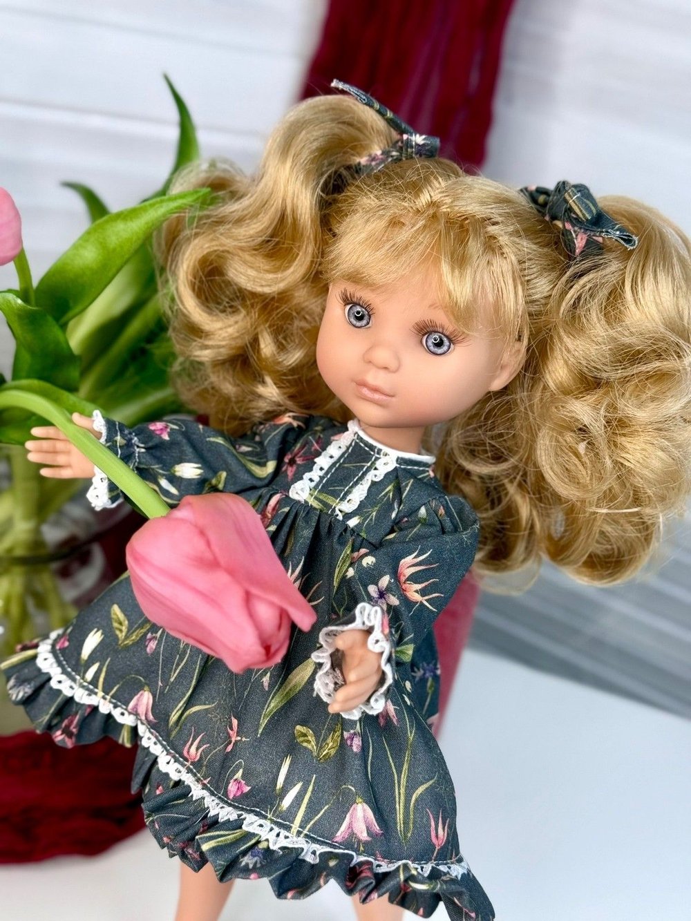 Кукла BERJUAN виниловая 35см Ева (836)