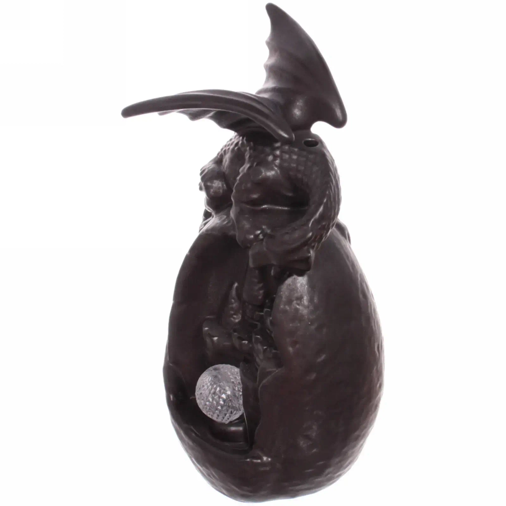 Подставка под стелющиеся благовония «Сказочный дракон» 10*9*19см с подсветкой