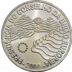 Portugal, 1000 Escudos, 2000 – Commemorating the Portuguese Presidency of the Council of the European Union. Silver Coin, MS
