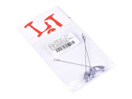 Грузa Lucky John TOKIO RIG 7см, 10г, 3шт