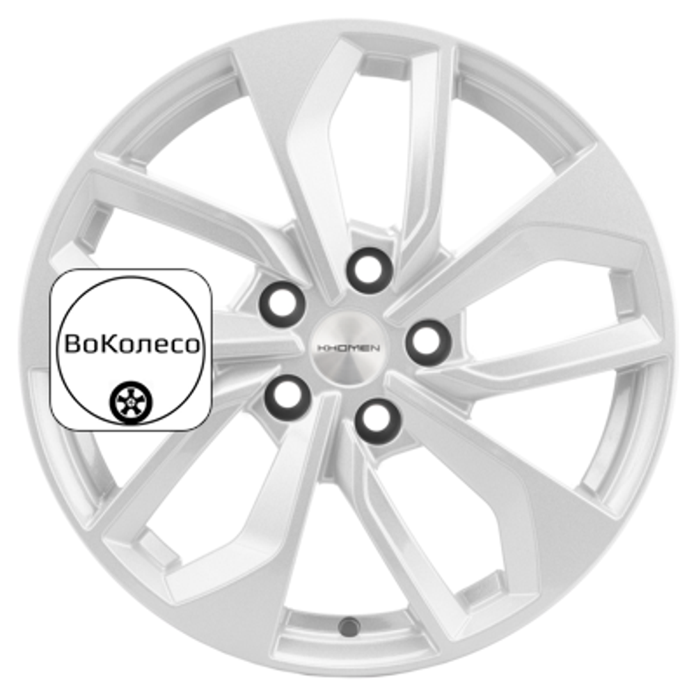 7x17/5x114,3 ET45 D67,1 KHW1703 (CX-5/i40/X-Trail) F-Silver Khomen Wheels