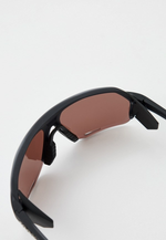 Спортивные очки с диоптриями 100% Norvik / Soft Tact Crystal Black / HiPER Crimson Silver Mirror Lens